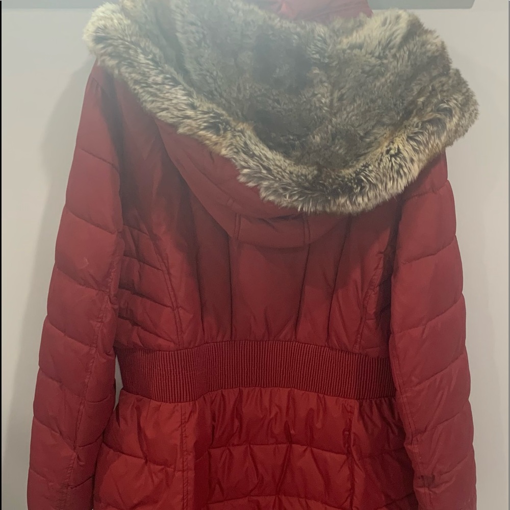 lLaundry by Design Burgundy Winer Coat -1X